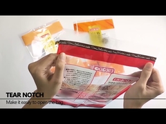 أكياس تغليف الخضروات الطازجة المصنوعة من مادة PET/CPP المخصصة، أكياس بلاستيكية من مادة Bopp للثوم مع نافذة شفافة