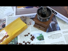 الوقوف مغلقة الحقيبة المقاومة للرطوبة سحب حقيبة التعبئة والتغليف للغذاء الجاف الشاي القهوة