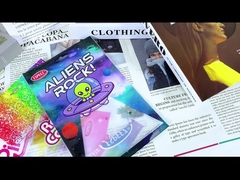 180 ميكرون حقائب تغليف الوجبات الخفيفة البلاستيكية المخصصة