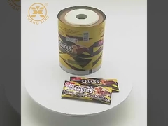 تغليف الوجبات الخفيفة الألومنيوم ورق الطاقة شريط لفة فيلم الغذاء تغليف كيس الطاقة شريط التعبئة