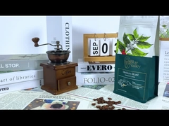 أكياس القهوة ذات القاع المسطح ذات السحاب المخصص أكياس القهوة ذات السحاب 250 غرام 500 غرام 1 كيلوغرام