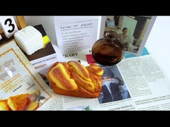 حقيبة خبز بسكويت مخصصة ذات سدادة حرارية كيس التعبئة البلاستيكية