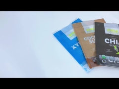 شعار مخصص لفيلم الحلوى المقاوم للرطوبة كيس التعبئة الغذائية كيس التعبئة الحلوى مع الزيبلوك