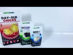 تخصيص 5 كجم 10 كجم 15 كجم الوقوف كيس غذاء الحيوانات الأليفة البلاستيكية تغليف تغذية الماشية مع سحاب