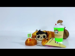 مجموعة تغليف الوجبات الخفيفة المطبوعة حسب الطلب كيس الطعام صندوق الخبز كأس المشروبات مجموعة لتزيين تغليف الطعام