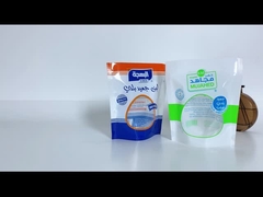 أكياس التعبئة البلاستيكية الوقائية ضد الرطوبة مع النافذة للوجبات الخفيفة المكسرات الغذائية المجففة شعار مخصص