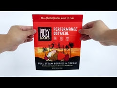 حقيبة تغليف الغذاء المجفف المقاوم للرطوبة المخصصة طباعة الحبر للفواكه واللبن في مسحوق