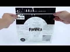 حقائب الزبائن البلاستيكية المطبوعة حسب الطلب حقيبة تغليف الطعام للمعكرونة بيتا بانكيك تاكو