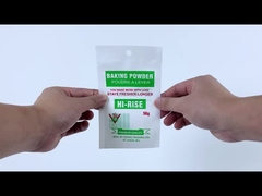 طباعة مخصصة مسحوق الخبز الغذاء المجفف كيس التعبئة والتغليف مقاومة للرطوبة البلاستيك الوقوف