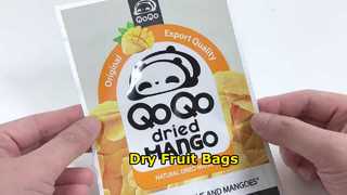 أكياس تغليف بلاستيكية مخصصة للمكسرات والفواكه الجافة