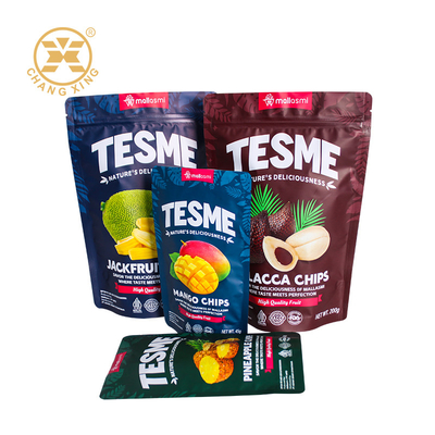 Custom Print BRC Factory Made Resealable Plastic Nuts Dry Fruit Packaging Bags Stand Up Pouch Bags 750g