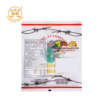 Custom Printed Moisture Proof Plastic Packaging Bags For Snack Dried Food French Potatoes Nuts