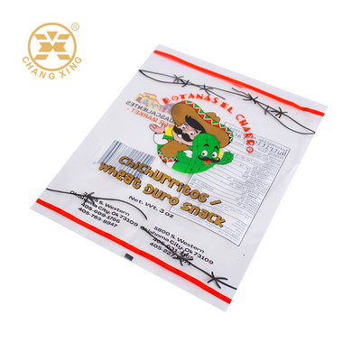 Custom Printed Moisture Proof Plastic Packaging Bags For Snack Dried Food French Potatoes Nuts