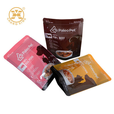 Custom Printed Foil Mylar High Quality Pet Food Packaging Stand Up Pet Cat Food Bag