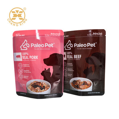 Custom Printed Foil Mylar High Quality Pet Food Packaging Stand Up Pet Cat Food Bag