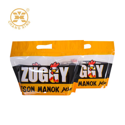 Micro Vent Stand Up Pouch with Laser Micro Perforation for Heat Resistant Up to 120°C Food Packaging That Maintains Crispy Texture