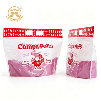 Custom Printed Anti-Fog Roast Chicken Packaging Bags with Zipper and Customizable Micro Vent Holes