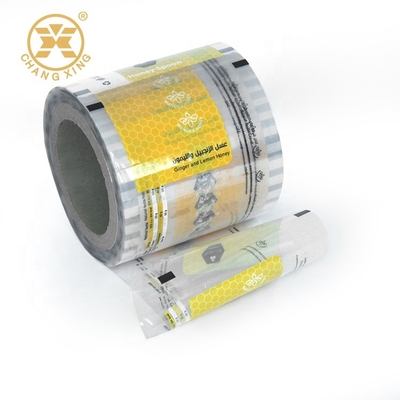 Honey Packets BOPP Laminate Poly Film Aluminium Foil Roll Packaging