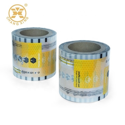 Honey Packets BOPP Laminate Poly Film Aluminium Foil Roll Packaging