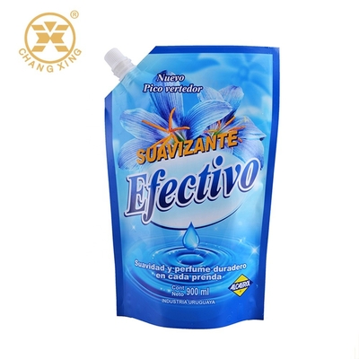 250ml 5L LDPE Liquid Detergent Powder Packaging Pouch Bag With Spout