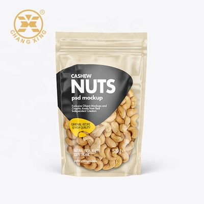 جودة  750g Dried Food Packaging Bag Mix Cashew Eco Friendly Reusable Packaging مصنع