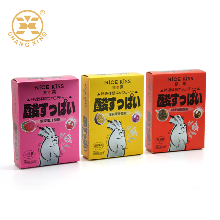 Custom Printing Paper Box with 4c Offset Printing Recyclable Food Grade Cardboard Packaging Box