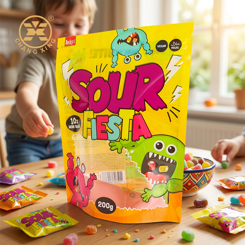 Chips Packaging with logo Printing Plastic Food Packaging Small Pouch Packaging