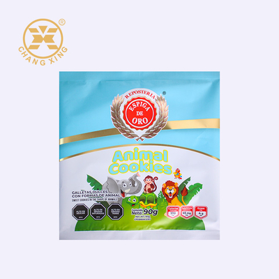 PET / AL / PE مقاوم للرطوبة مخبز تغليف البسكويت لفة فيلم OEM ODM