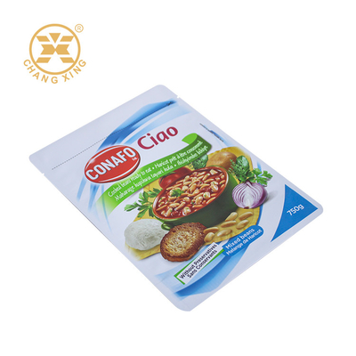 درجة حرارة عالية التعبئة والتغليف Retort Microwaveable Pouch Custom Printing Full Printing