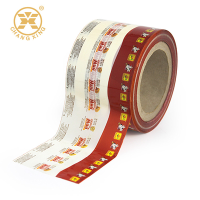 PET PVC VMPET Candy Twist Chocolate Roll Stock فيلم مغلفة المواد