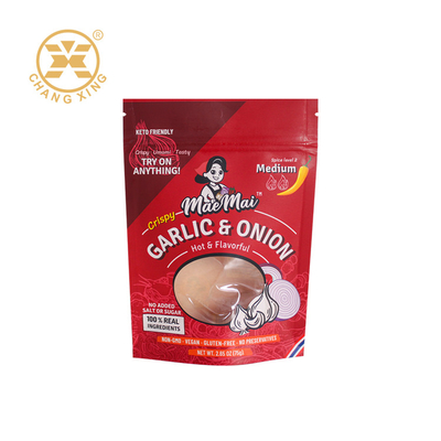 بطاقة طباعة مخصصة 250g 500g كيس بلاستيكي للطعام