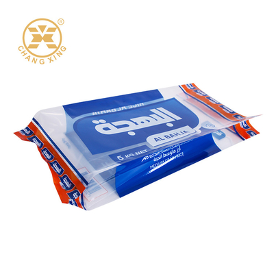 1kg 2kg 5kg 10kg كيس التعبئة البلاستيكية للأرز أسفل مسطح كيس الأرز القائم للتعبئة الغذائية الطباعة المخصصة