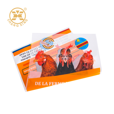 كيس LLDPE المورد في الصين الغذاء اللحوم كيس التعبئة الصناعية الزراعة الدواجن كيس الدجاج