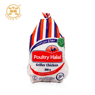 PE OPP 900g 1200g حقيبة تغليف أغذية مجمدة الحقيبة البلاستيكية لتعبئة تركيا الدجاج